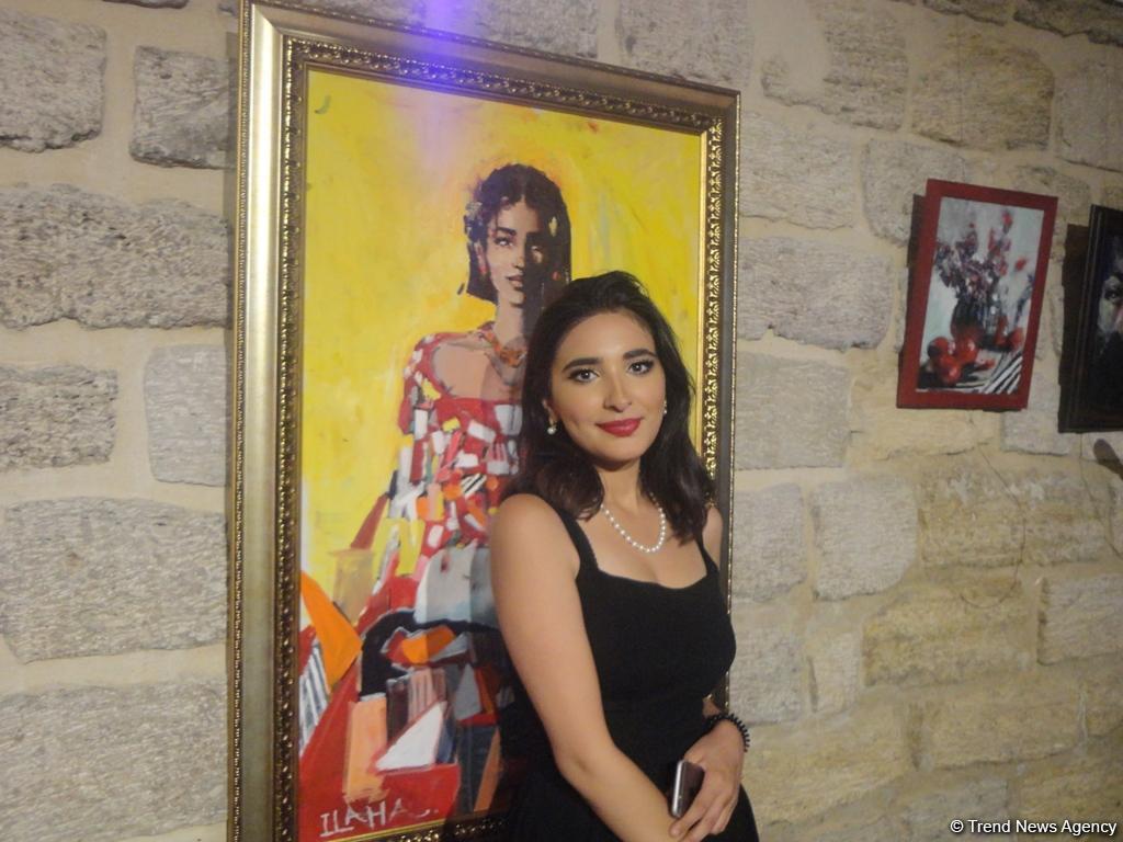 Solo exhibition of young artist opens in Baku [PHOTO]