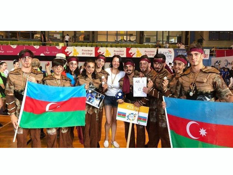 Azerbaijani gymnasts win gold medals in Liege
