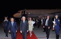 Italian president arrives in Azerbaijan on official visit