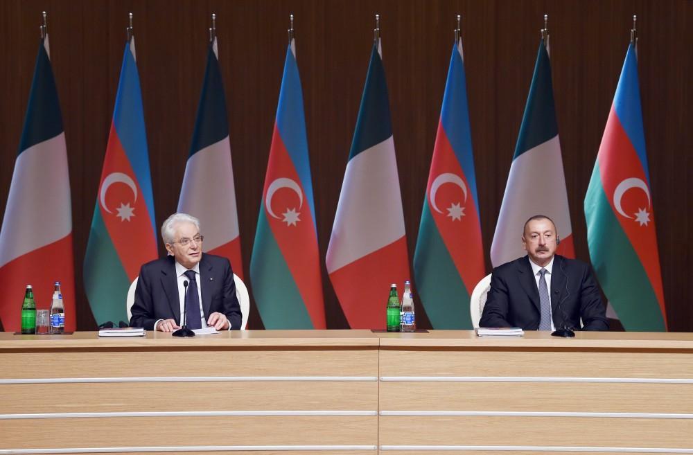 Sergio Mattarella: Italy can become Azerbaijan’s reliable partner not only in trade