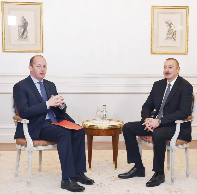 President Ilham Aliyev met with Airbus vice-president for Eurasia