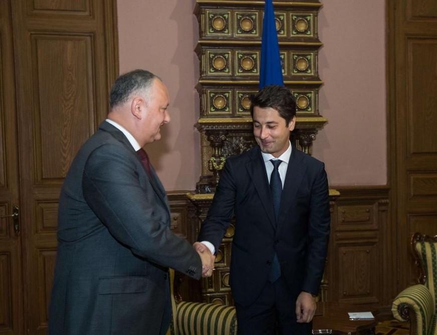 President of Moldova receives Secretary General of Nizami Ganjavi International Center [PHOTO]