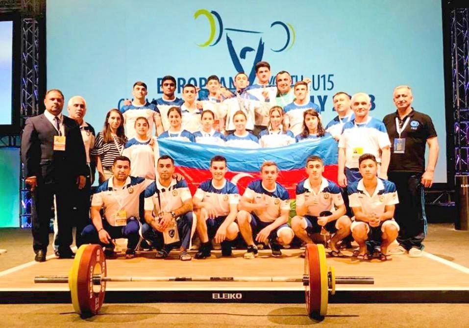 National weightlifting team wins European Championship