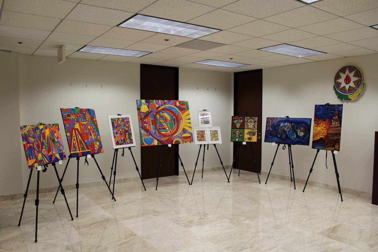 Art exposition of young Azerbaijani-American female artists held in Los Angeles [PHOTO/VIDEO]