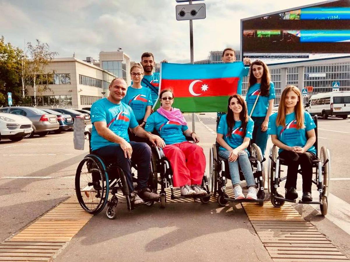 Azerbaijani female Paralympic athletes join parachuting sports festival [PHOTO/VIDEO]