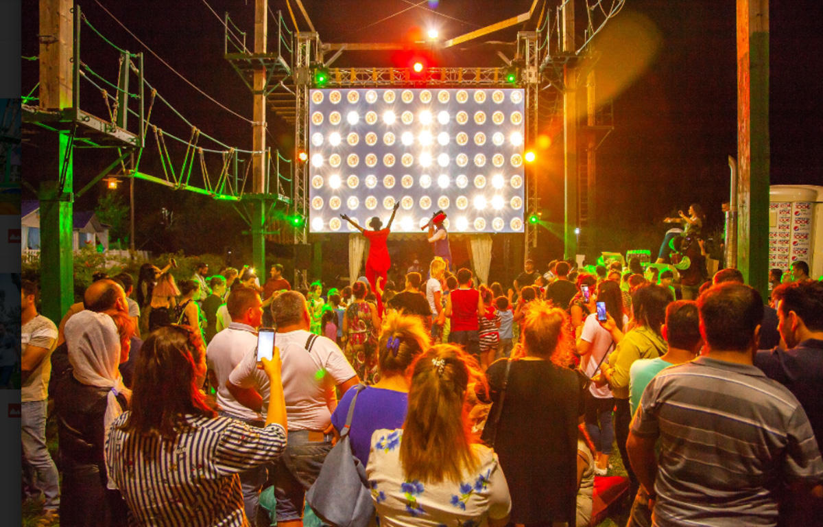 Fan zone set up for Gabala International Music Festival [PHOTO]