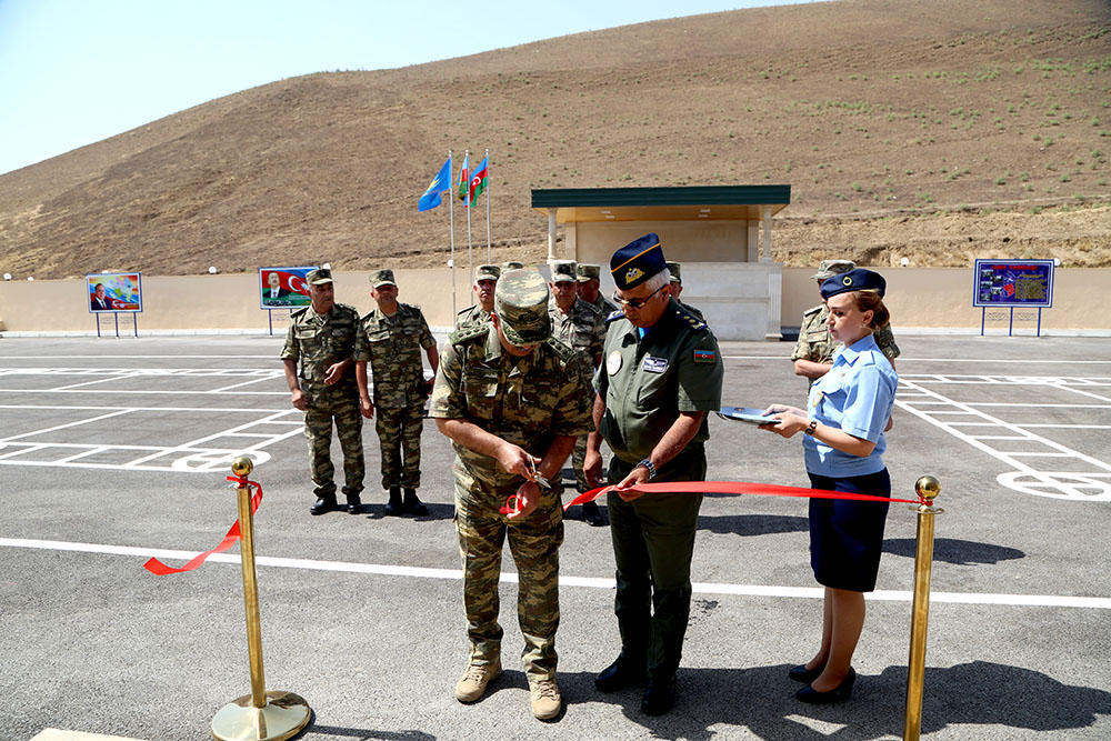 New military unit of Azerbaijan’s Air Force opens in frontline zone