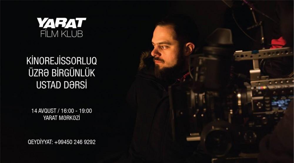 Master classes on filmmaking to be held at YARAT
