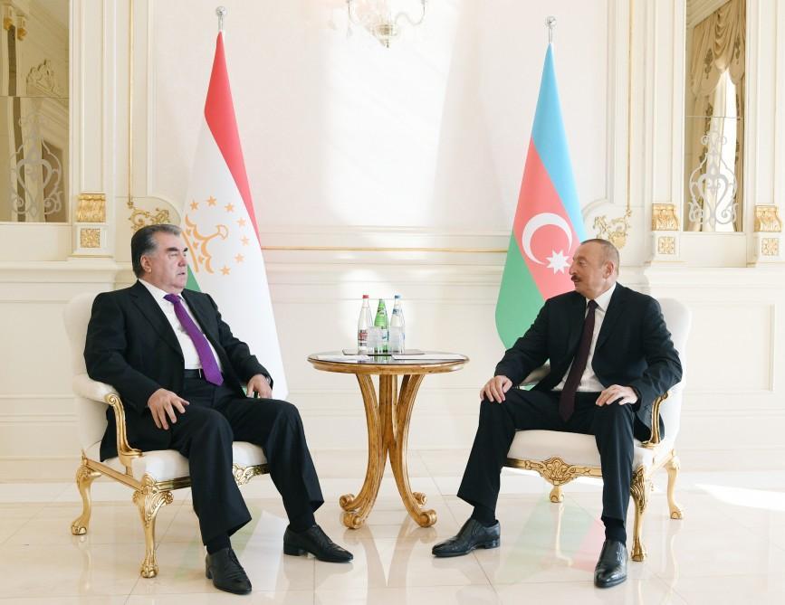 President Aliyev: There are good preconditions for increasing cooperation between Azerbaijan, Tajikistan [UPDATE]