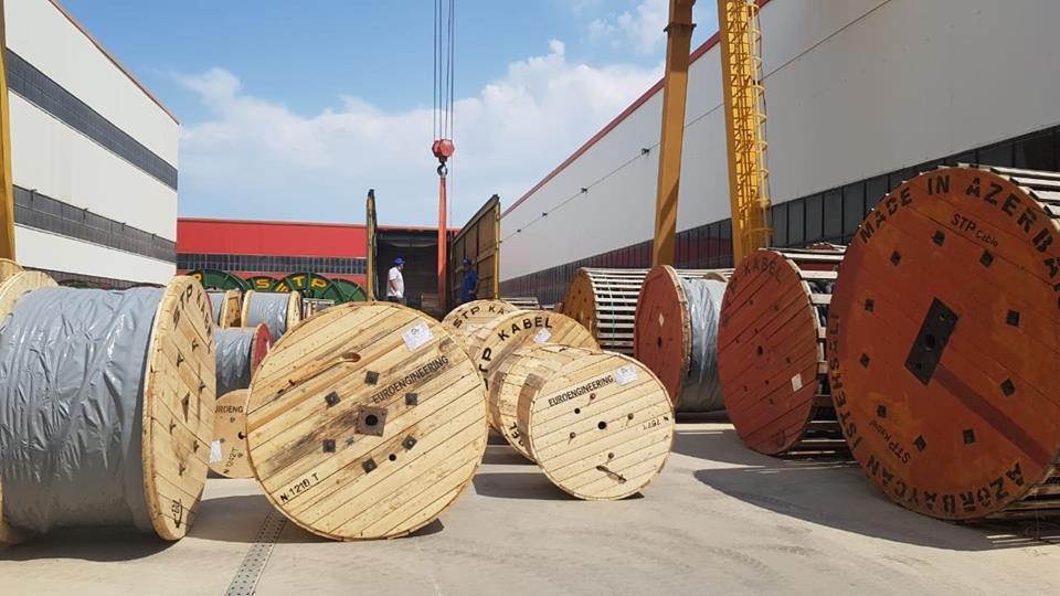 Azerbaijan delivers big batch of fire-resistant cables to Kazakhstan [PHOTO]