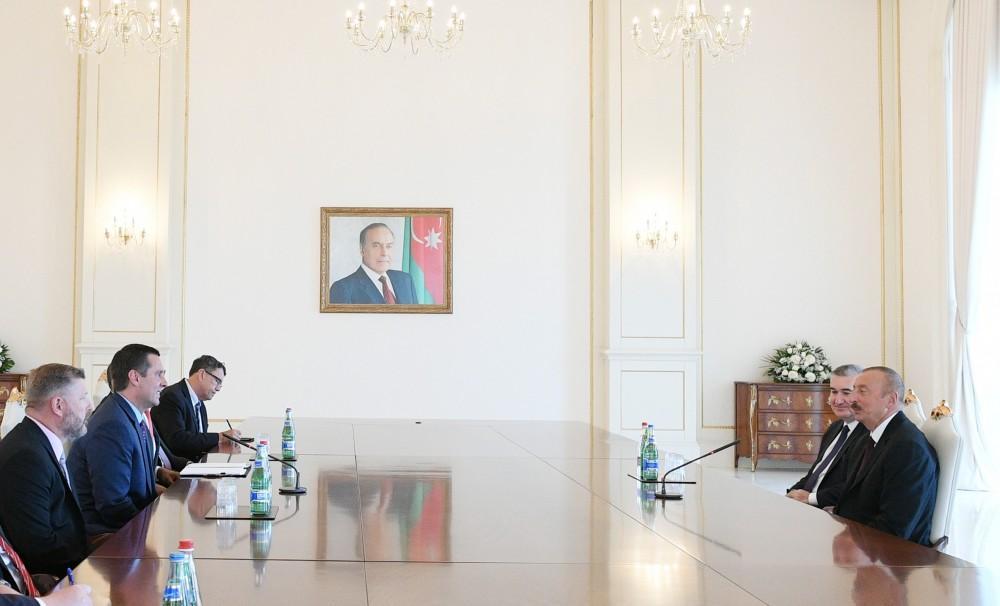 President Ilham Aliyev receives US Congress delegation [PHOTO] - Gallery Image
