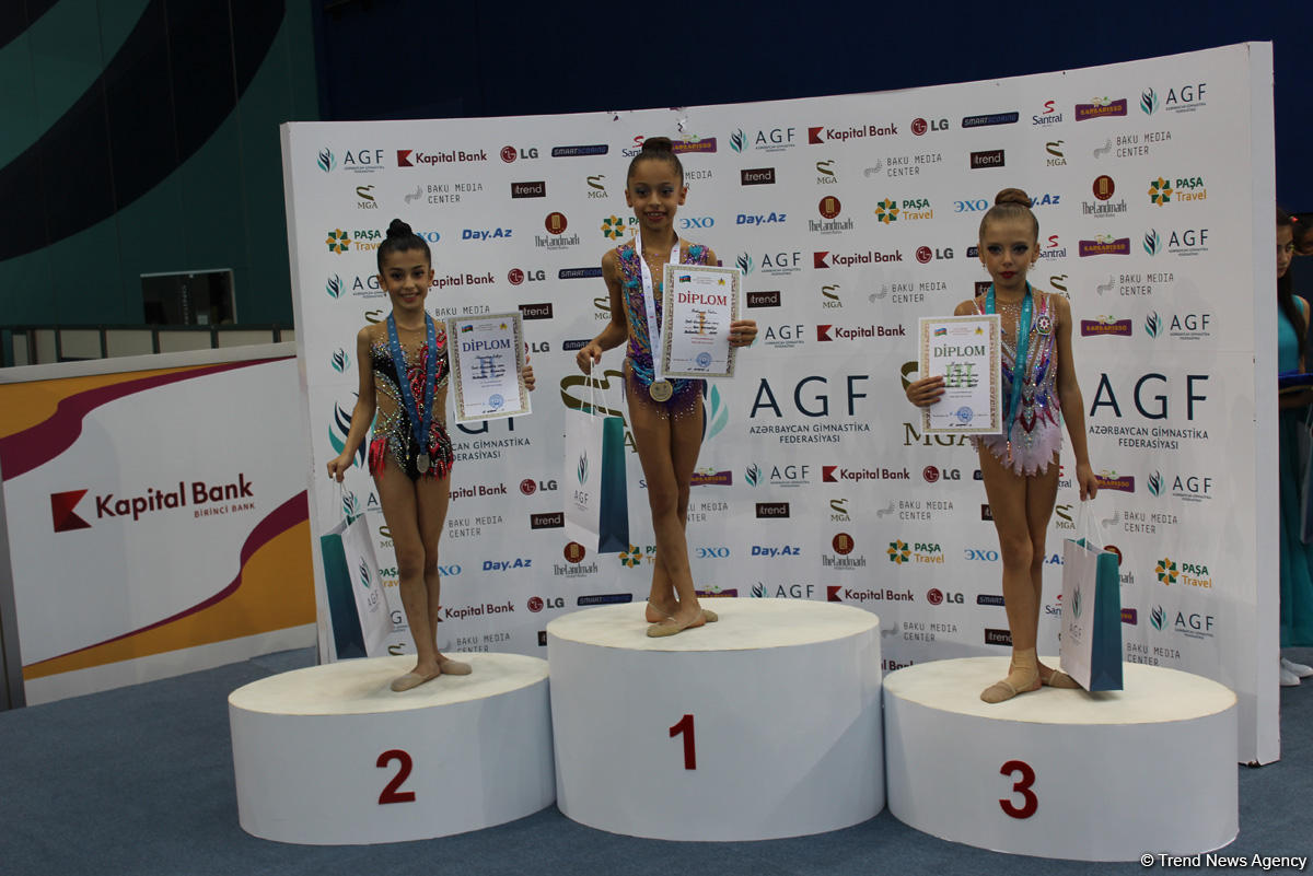 Winners of first day of Azerbaijan and Baku Championships in Rhythmic Gymnastics awarded [PHOTO]