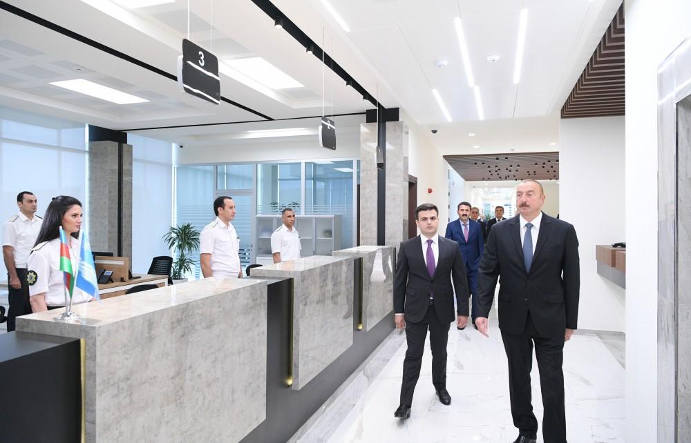 President Ilham Aliyev attends opening of Absheron Logistics Center [PHOTO]