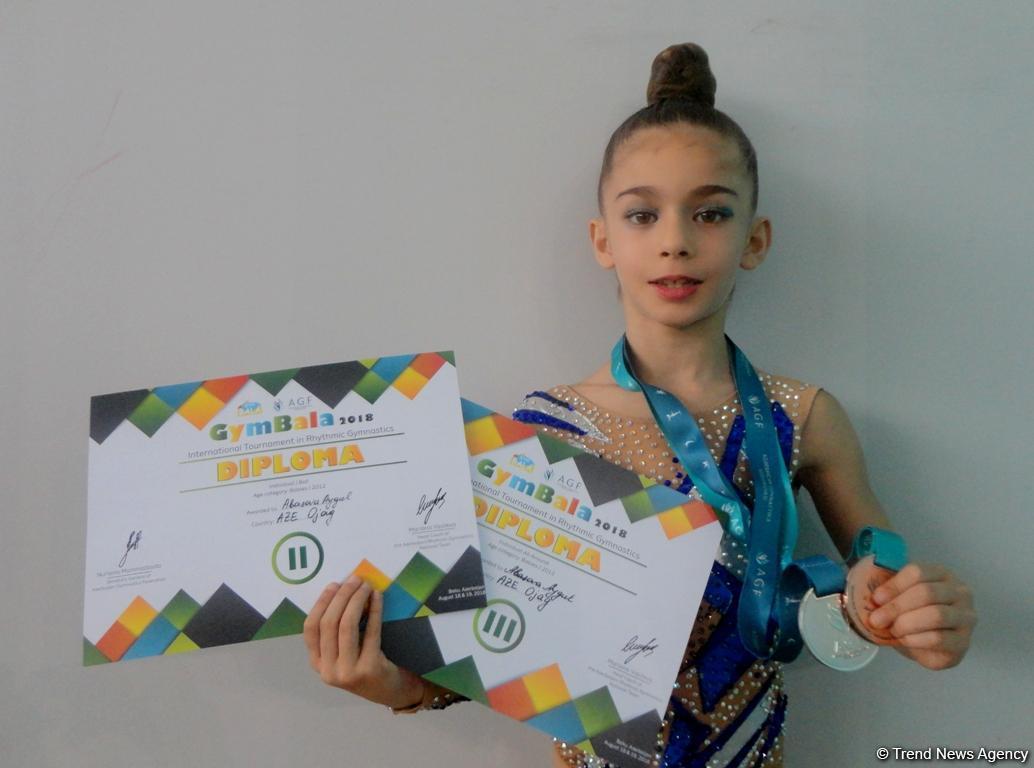 Azerbaijan’s gymnast pleased with grabbing medals at GymBala Int’l Tournament