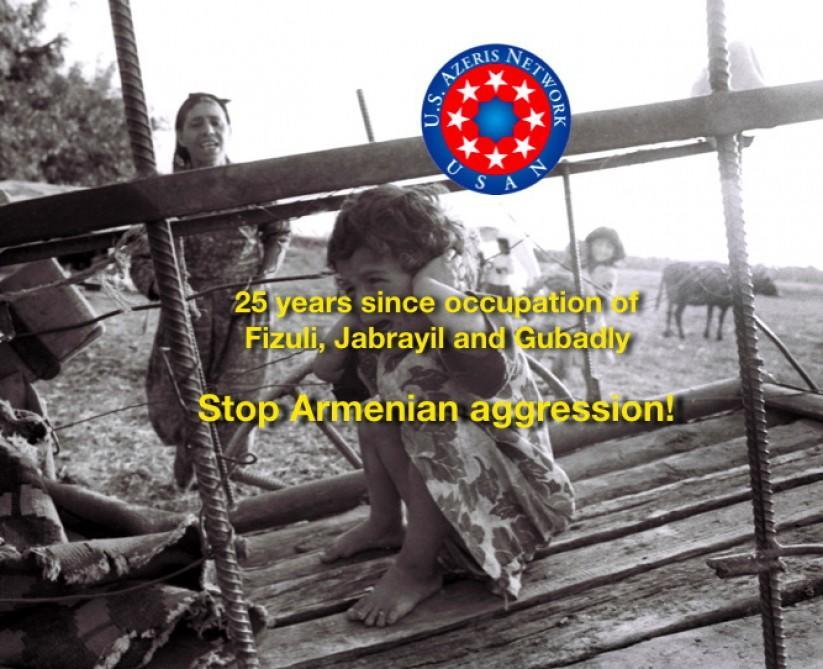 Armenian aggression against Azerbaijan put in focus in U.S.
