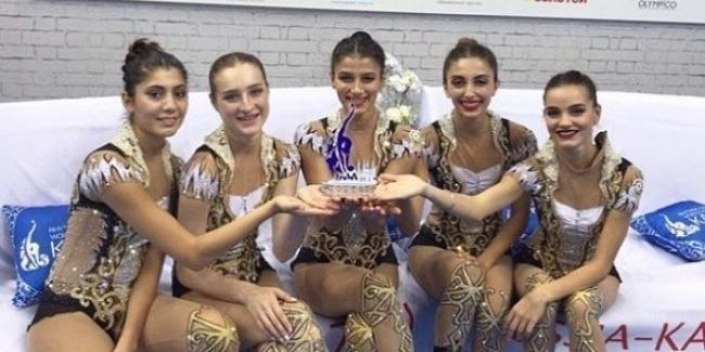 National gymnasts won World Cup overall standing
