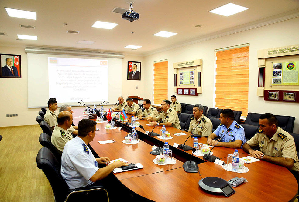 Turkish Armed Forces’ delegation paying visit to Azerbaijan [PHOTO]