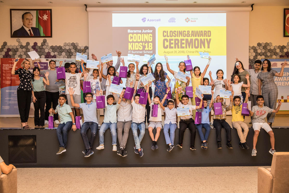 Azercell’s Barama Center conducted free coding lessons for 25 school children [PHOTO]