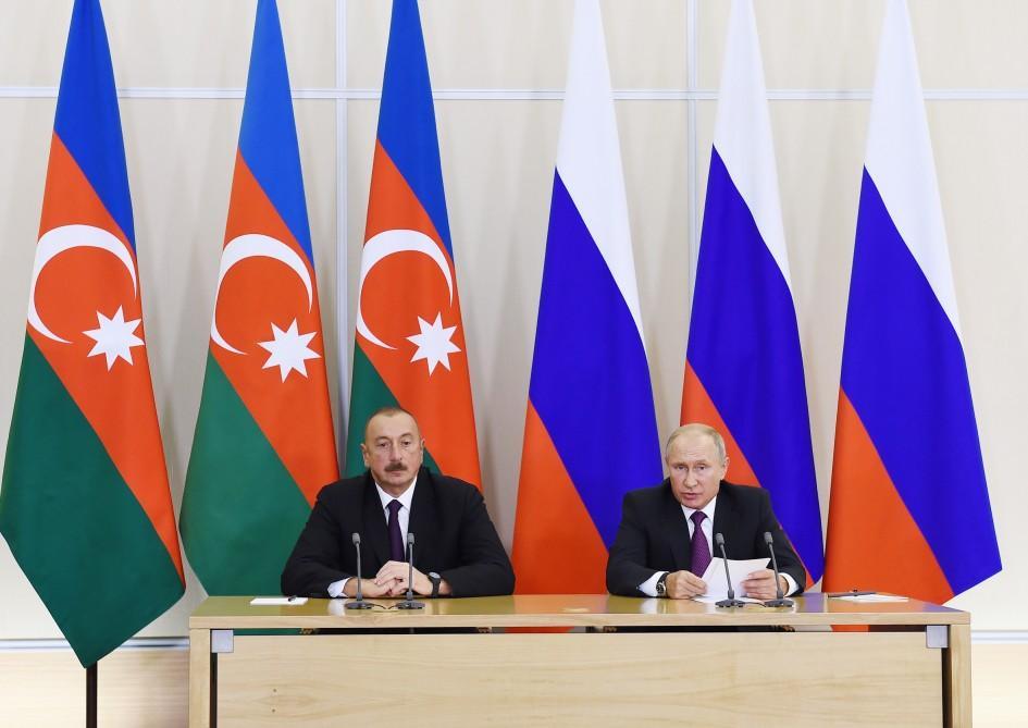 Putin: Russia-Azerbaijan talks to give additional impetus to further developing bilateral relations