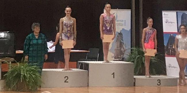 National rhythmic gymnast wins bronze medal in Bulgaria