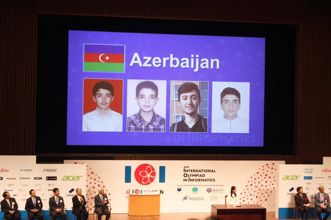 Azercell supports schoolchildren at International Olympiad in Informatics [PHOTO]