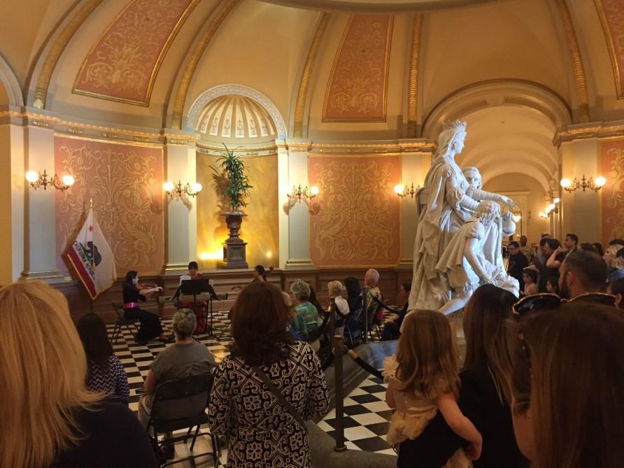 Azerbaijani music presented in the California State Senate [PHOTO]