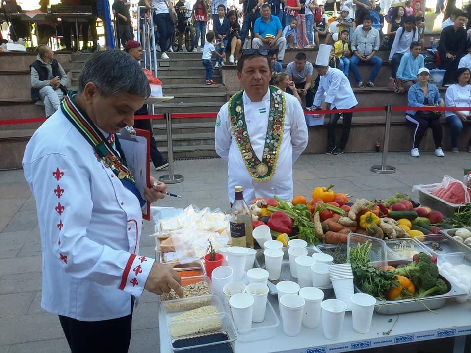 Azerbaijani chef joins Chef Battle 2018 in Kazakhstan [PHOTO]