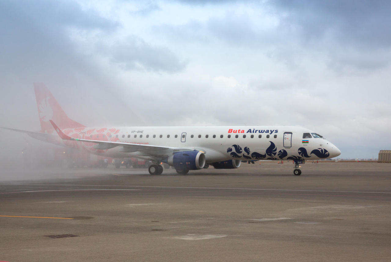 Buta Airways replenishes its fleet with new Embraer E-190