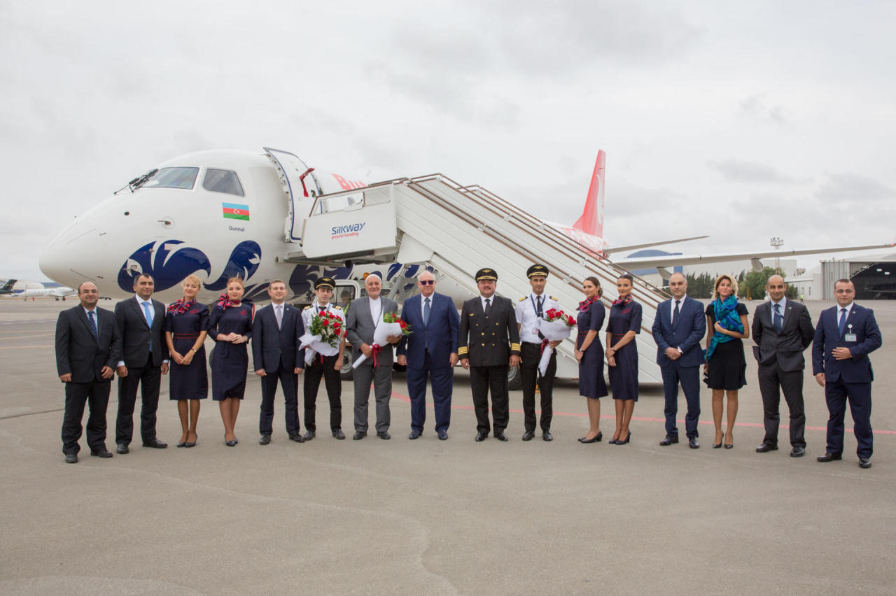 Buta Airways replenishes its fleet with new Embraer E-190 - Gallery Image