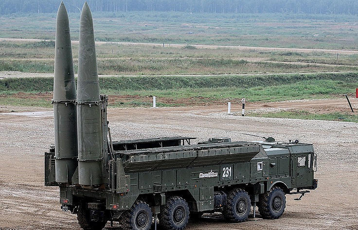 Russian Iskander-M missile systems deployed in Kyrgyzstan for drills