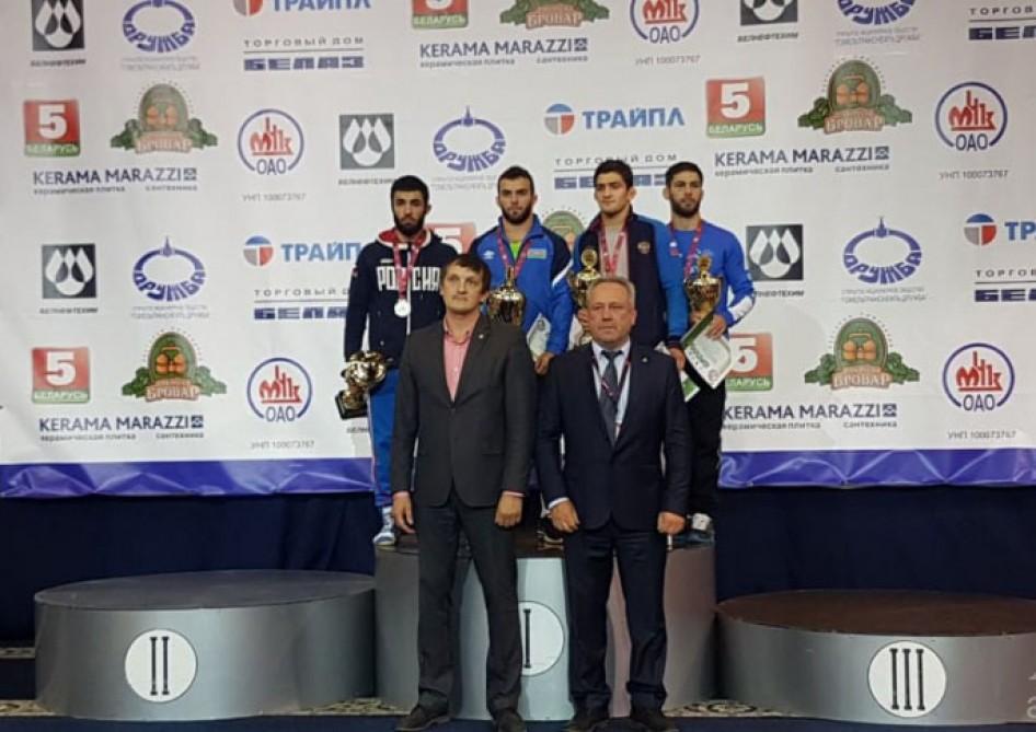 National wrestlers win four medals in Minsk