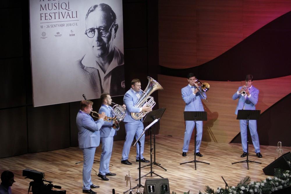 New Life Brass performs at Uzeyir Hajibeyli Int’l Music Festival [PHOTO]