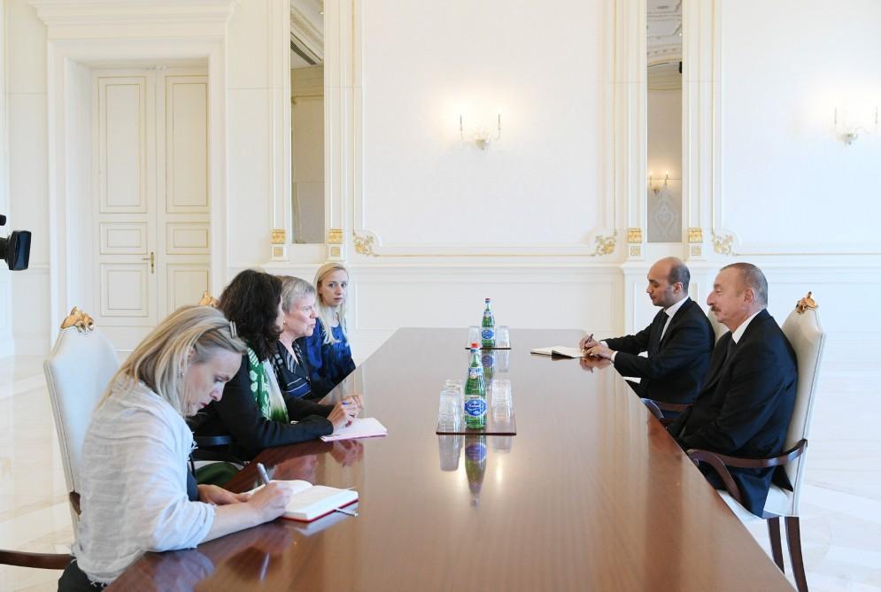 Azerbaijani president receives NATO deputy secretary general [UPDATE]