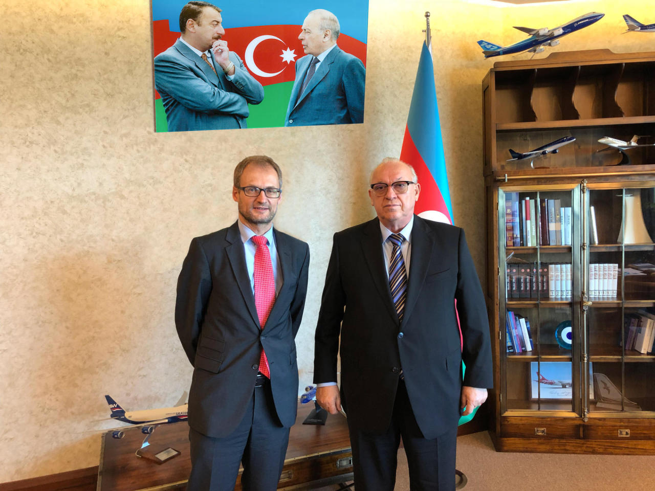 AZAL president meets with Switzerland’s ambassador to Azerbaijan