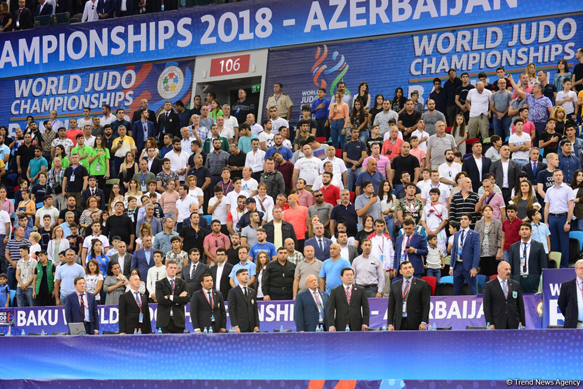 Baku hosts opening ceremony of 2018 World Judo Championships [PHOTO]