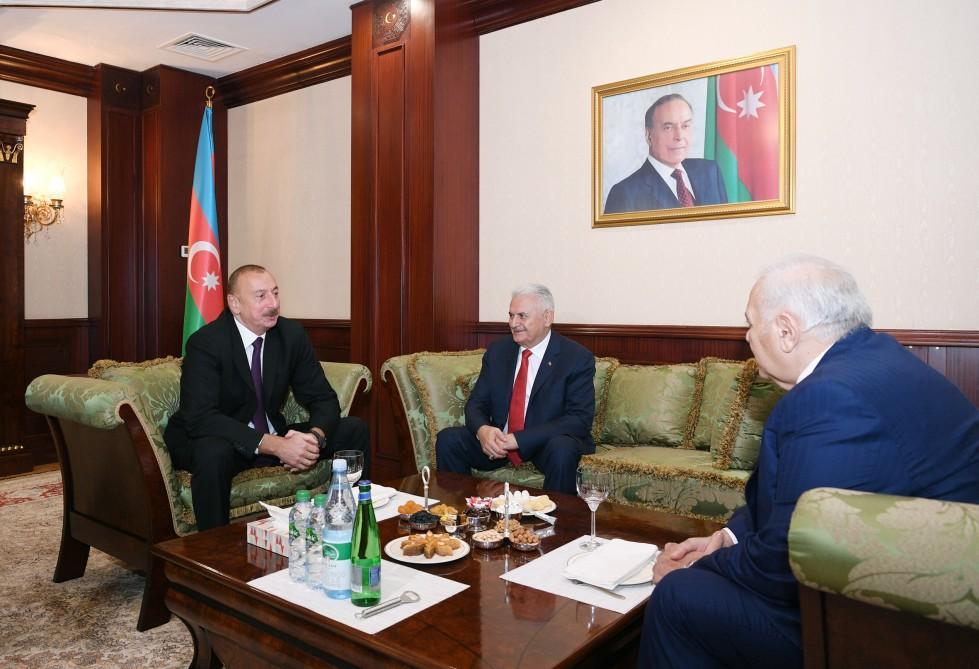 President Aliyev meets speaker of Grand National Assembly of Turkey [UPDATE]