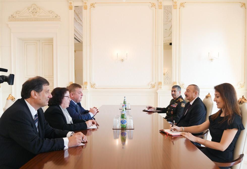 President Ilham Aliyev receives delegation led by Bulgarian deputy prime minister
