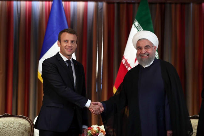 Iran, France Presidents meet in New York