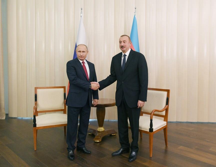 Ilham Aliyev: Russia for Azerbaijan very important, valuable partner and friend