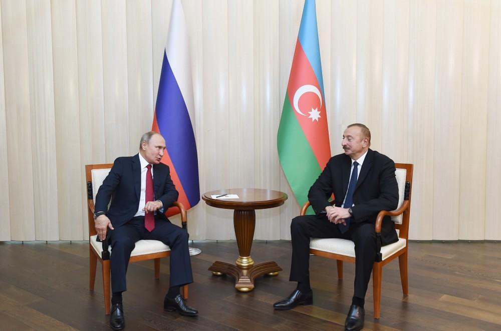 Putin: Russia-Azerbaijan relations developing positively in economic, other areas