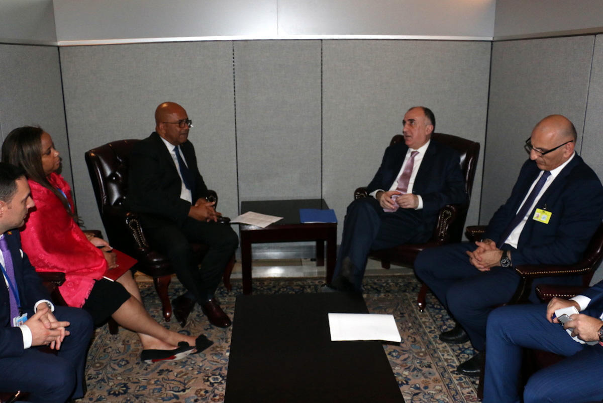 Azerbaijani FM holds several bilateral meetings [PHOTO]