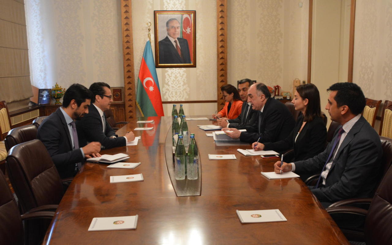 Azerbaijani FM meets Afghan envoy upon completion of his diplomatic tenure
