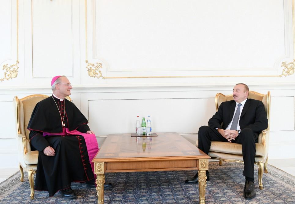 President Aliyev: Azerbaijan-Vatican relations demonstrate how representatives of different cultures, religions can successfully cooperate [PHOTO]