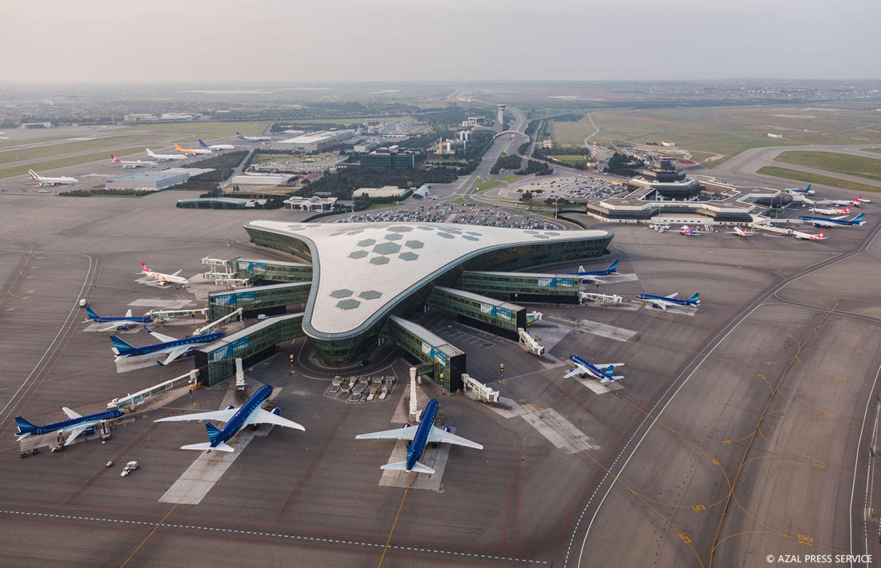 Heydar Aliyev Airport is among world’s 14 most beautiful airports