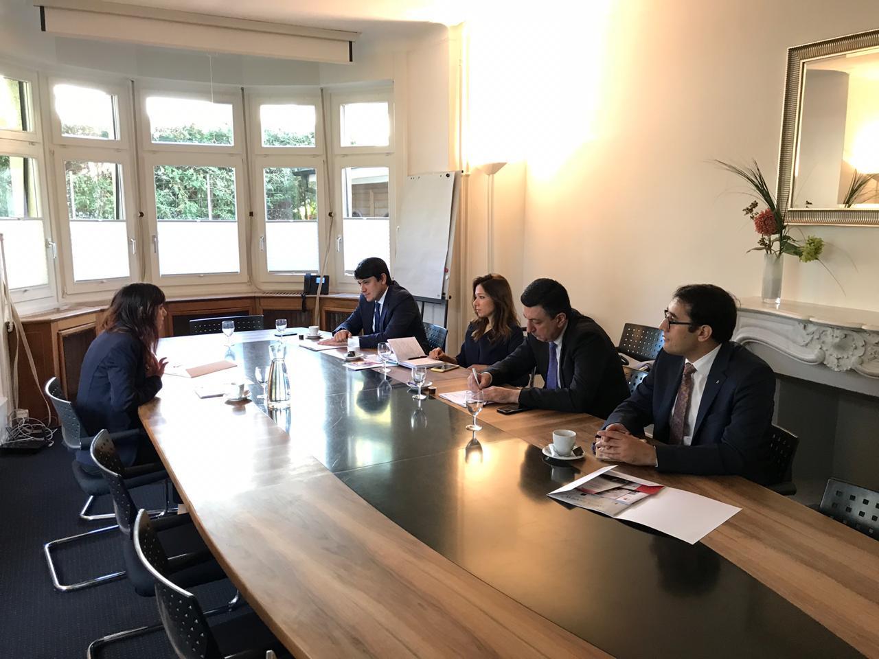 Head of State Committee on Work with Diaspora of Azerbaijan holds meetings in Switzerland [PHOTO]