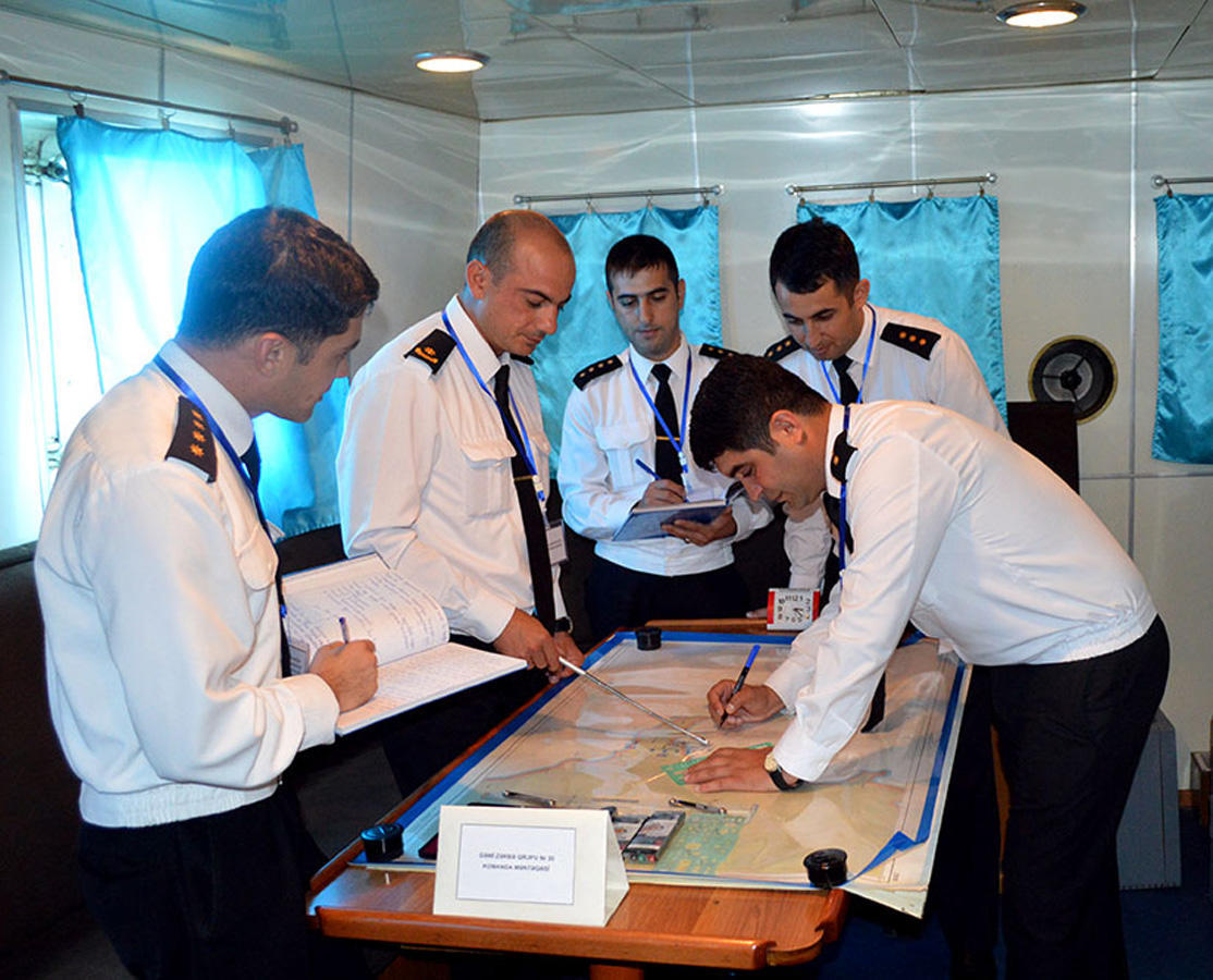 Azerbaijani Navy conducting command & staff exercises [PHOTO]