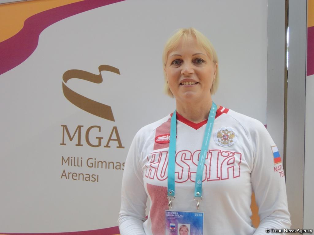 Russian coach: Azerbaijani aerobic gymnastics team trained by high-class specialist