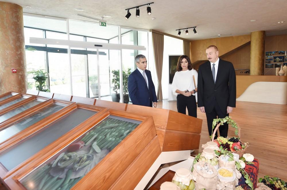 Azerbaijani President, First Lady view rebuilt Milan Expo national pavilion [PHOTO]