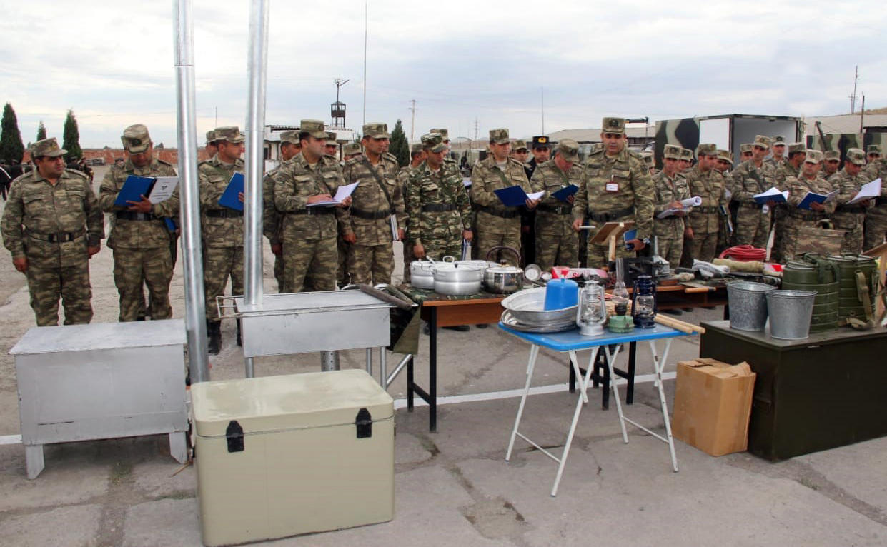 Azerbaijani army units checked for winter readiness [PHOTO]