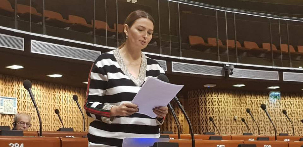 Azerbaijani MP in PACE raises issue of expelling Azerbaijanis from Armenia